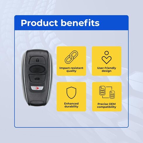 مفتاح فوب بديل متوافق مع WRX 2019 FCC 2AOKM-SB4 رقم الجزء 88835FL032 88835FL031 88835FL030 88835-FL03C 88835-FL03B 88835-FL03A in Kuwait