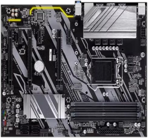 pc motherboard Fit For Gigabyte Z390-D 1151 Supports 8th Generation 9th CPU I9 9900K in Kuwait
