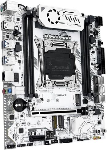 لوحة أم للكمبيوتر الشخصي مناسبة للوحة الأم MACHINIST X99 K9 + مجموعة أدوات واجهة TPM2.0 LGA 2011-3 Cpu C612 رقاقة أربع قنوات DDR4 NVME/WIFI M.2 in Kuwait