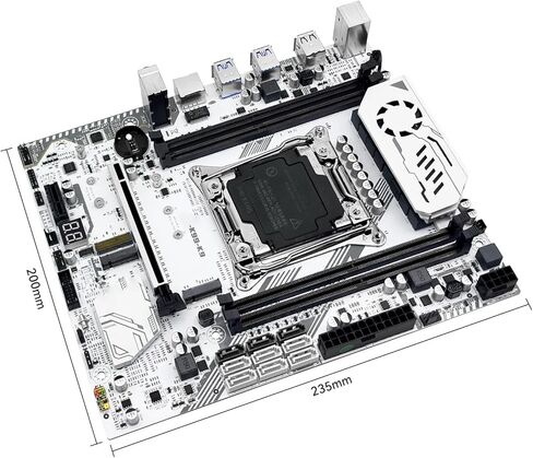 لوحة أم للكمبيوتر الشخصي مناسبة للوحة الأم MACHINIST X99 K9 + مجموعة أدوات واجهة TPM2.0 LGA 2011-3 Cpu C612 رقاقة أربع قنوات DDR4 NVME/WIFI M.2 in Kuwait