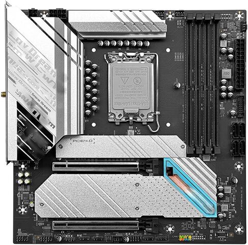 لوحة أم للكمبيوتر الشخصي مناسبة للوحة الأم JGINYUE B760M Snow Dream WiFi LGA1700 تدعم معالج Intel Core I3/i5/i7/i9 12th 13th 14th ثنائي القناة DDR4 in Kuwait
