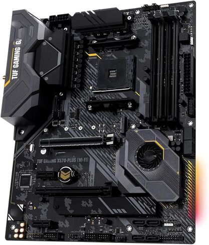 pc motherboard Fit For ASUS X570 Motherboard Set Kit With Ryzen 5 5600 CPU TUF GAMING X570-PLUS (WI-FI) 4xDDR4 M.2 NVME HDMI ARGB USBC AM4 Mainboard in Kuwait