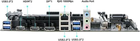 لوحة أم للكمبيوتر الشخصي مناسبة لـ ERYING DIY Gaming PC 1151 لوحة أم وحدة المعالجة المركزية كومبو Interposer Kit I9 11980HK 2.6 جيجا هرتز 8C16T DDR4 RAM كمبيوتر مكتبي Placa Madre in Kuwait