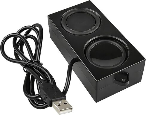 مكبر صوت بطاقة الصوت Gikfun USB، مكبر صوت ستيريو 4Ohm 5W مع التوصيل والتشغيل، لاردوينو والكمبيوتر الشخصي والكمبيوتر المحمول وسطح المكتب ووحدة التحكم في الألعاب DIY EK2181 in Kuwait