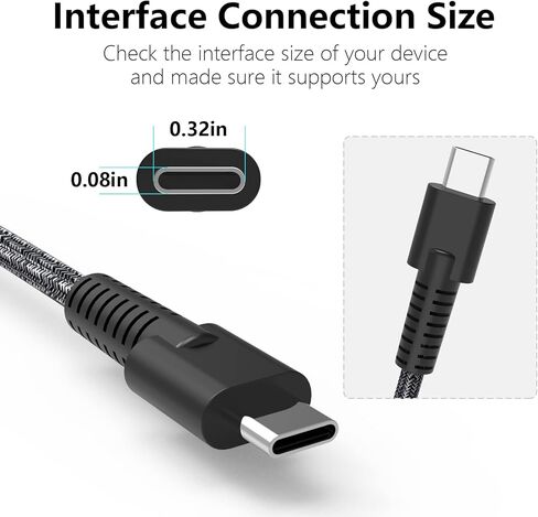 165W GaN USB-C Charger, Compatible with Dell Precision 5690/5680, Replacement for DA165PM210, Fast Charging Adapter in Kuwait