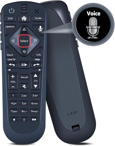 Replacement Remote Control for Dish Upgraded 54 Series 54.0 54.1 54.2 54.3 UHF, Support Voice Search in Kuwait