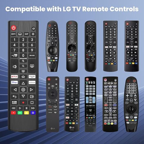 Amzpas for LG Smart TV Remote Control Replacement, Universal for All LG Smart TVs OLED/LCD/LED/UHD / 4K / 3D / ThinQ in Kuwait