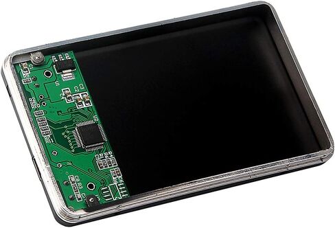 حافظة محرك أقراص صلبة خارجي من الألومنيوم USB 2.0 إلى 1.8 بوصة صغيرة لمحركات الأقراص سعة 100 جيجابايت، حافظة محرك أقراص ثابتة محمولة لـ 40Pin ZIF SSD، التوصيل والتشغيل in Kuwait
