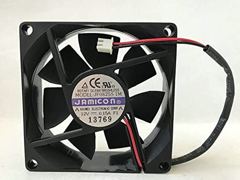 JAMICON 8025 JF0825S1M 8 سم DC12V 0.15A 3-Pin مروحة هيكل سطح المكتب in Kuwait