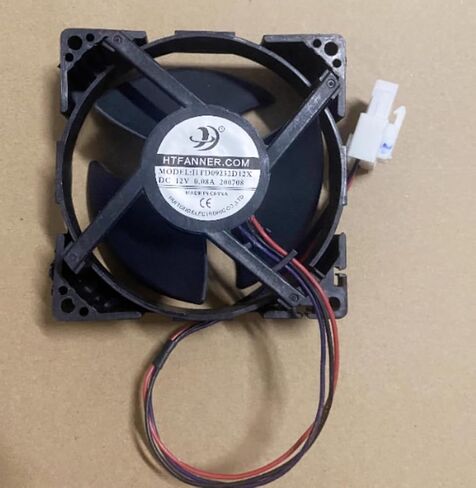 HTD09232D12X Cooling Fan DC12V 0.08A 3-Wire Fan in Kuwait