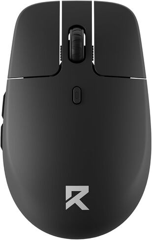 ماوس لاسلكي Redragon BM4162، ماوس ثنائي الوضع 2.4 جيجا هرتز/BT، تصميم زر عائم خفيف الوزن، نقرة صامتة، 5 نقطة في البوصة قابلة للتعديل حتى 4000، ماوس صغير مريح لأجهزة Mac وWindows in Kuwait