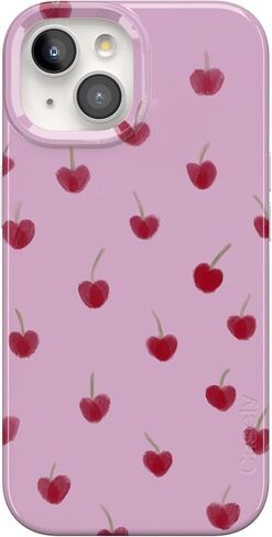 Casely iPhone 17 Pro Max Case | Pretty in Pastel | Blush Stripes | Compatible with MagSafe | Classic Ultra Slim Design in Saudi Arabia
