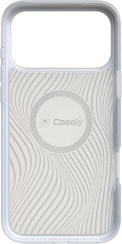 Casely iPhone 17 Pro Max Case | Pretty in Pastel | Blush Stripes | Compatible with MagSafe | Classic Ultra Slim Design in Saudi Arabia