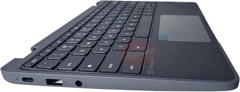 Laptop Palmrest with US Keyboard Touchpad Upper Case Top Cover Assembly Replacement for Lenovo 100e Chromebook Gen 4 MTK 82W0 82W1 WWAN 5M11H62892 in Kuwait