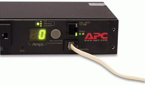 APC AP7900 حامل PDU/مبدل/1U/15A/100/120V واقي من زيادة التيار in Kuwait