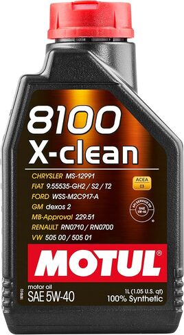 زيت موتول 8100 اكس كلين 5W40 الاصطناعي 5 لتر (102051) in Kuwait