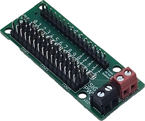 لوحة القطع للموصل المؤازر لأجهزة الكمبيوتر ذات اللوحة الواحدة المسلسل Wombat PCB0039 مع LED (1) in Kuwait