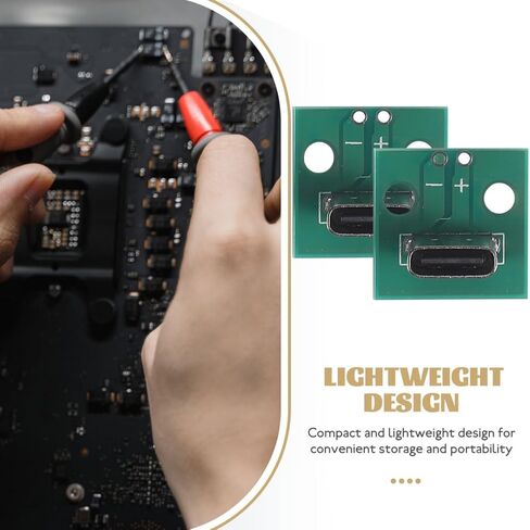 ARTIBETTER USB C أنثى موصل المجلس عمودي 6 دبوس محول PCB محول المجلس مع وحدة اختبار لنقل البيانات بكفاءة وتكامل الإلكترونيات الموفرة للمساحة in Kuwait