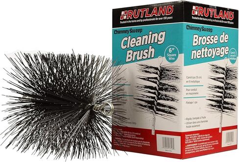 Rutland Products 16506 6-Inch Square Chimney Cleaning Brush in Saudi Arabia