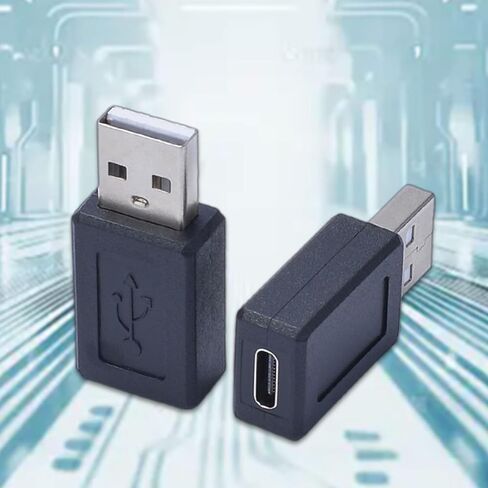 محول USB C أنثى إلى 2.0 ذكر بسرعة 480 ميجابايت في الثانية لنقل البيانات بسرعة لأجهزة الكمبيوتر المحمولة والهواتف المحمولة والأجهزة اللوحية C in Kuwait