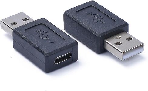 محول USB C أنثى إلى 2.0 ذكر بسرعة 480 ميجابايت في الثانية لنقل البيانات بسرعة لأجهزة الكمبيوتر المحمولة والهواتف المحمولة والأجهزة اللوحية C in Kuwait