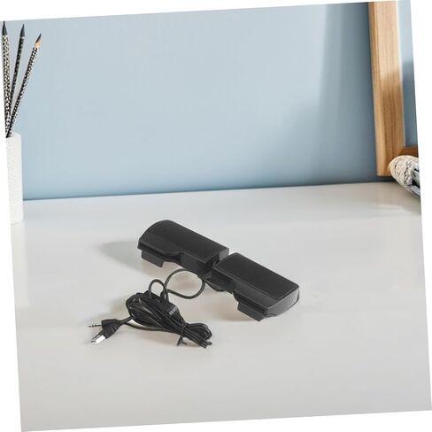 سماعات كمبيوتر USB بمشبك، مكبر صوت محمول صغير الحجم لسطح المكتب مع صوت ستيريو، صوت أنيق يعمل بمنفذ USB لاستخدام الكمبيوتر المحمول والمكتب in Kuwait