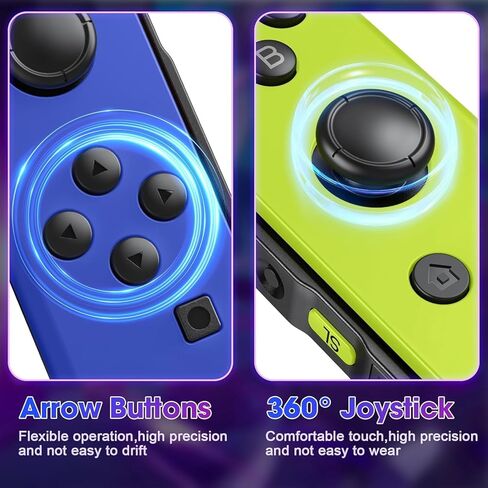 Betensh Replacement for Nintendo Switch Controller, Wireless Switch Controllers Compatible with Switch/Lite/OLED, Controllers for Switch Support Wake-up/Dual Vibration in Kuwait