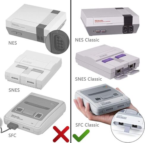 Asopiram Wireless Controller Compatible with SNES Games, 2-Pack Retro 2.4GHz Wireless Joystick for Windows PC Mac Linux Raspberry Pi Retropie, Gamapad with USB Receiver Compatible with Switch I in Kuwait