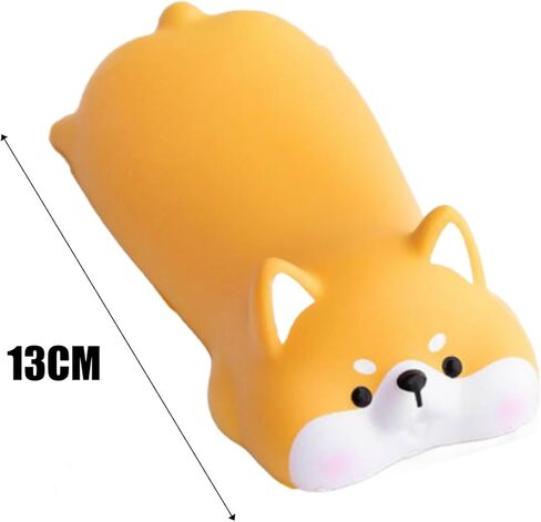 Cute Cartoon Office Desktop Pad Computing Wrist Rests for Mouse Pad Cat Dog Memory Foam Desktop Computer Laptop Arm Rest (Yellow Dog) in Saudi Arabia