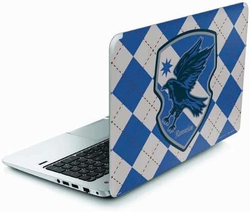 ملصق Skinit للكمبيوتر المحمول متوافق مع Envy TouchSmart 15.6in - تصميم Warner Bros Ravenclaw Crest المرخص رسميًا in Kuwait