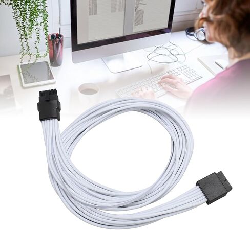 1.97ft 12VHPWR PCIe 5.0 16Pin كابل الطاقة، M إلى F PCIE كابل تمديد الطاقة، 16AWG ATX 3.0 تمديد الطاقة لـ 4000 3000 FE GPU in Kuwait