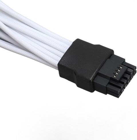1.97ft 12VHPWR PCIe 5.0 16Pin كابل الطاقة، M إلى F PCIE كابل تمديد الطاقة، 16AWG ATX 3.0 تمديد الطاقة لـ 4000 3000 FE GPU in Kuwait