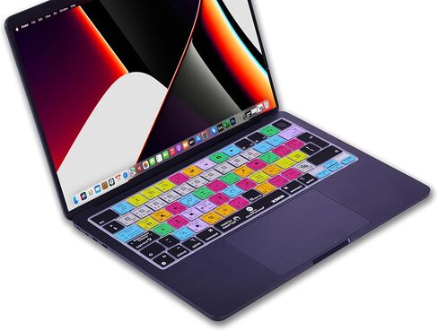 غطاء لوحة المفاتيح السيليكون XSKN Photoshop Shortcut إصدار الاتحاد الأوروبي لجهاز Apple MacBook Air 13/15 بوصة مع شريحة M5/M4/M3/M2 وMacBook Neo مع شريحة A18 Pro in Kuwait