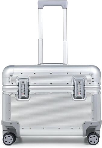 All Aluminum Rolling Camera Case, Pilot case, Camera roller bag, Carry on, Hard Shell Photography Equipment suitcase with 4 Wheels and Telescopic Handle (Black(only luggage)) in Saudi Arabia