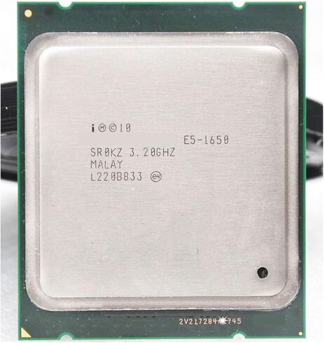 E5 1650 E5-1650 E51650 3.2 جيجا هرتز 6 c 12 ميجابايت مخبأ المقبس 2011 معالج وحدة المعالجة المركزية Cocok X79 بابان أوتاما in Kuwait