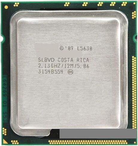 معالج وحدة المعالجة المركزية L5630 4 c 2.13 MHz LevelL2 12M مفتوح للوحة LGA 1366 Montherboard in Kuwait
