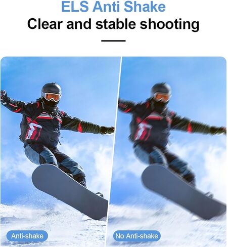 5K HD Handheld Vlogging Camera, Action Camcorder,Handheld Sports Camera, HD Vlogging WiFi with 270 Rotating Lens 1.69in Screen EIS Stabilization in Kuwait