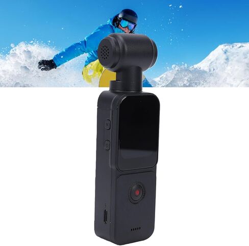 5K HD Handheld Vlogging Camera, Action Camcorder,Handheld Sports Camera, HD Vlogging WiFi with 270 Rotating Lens 1.69in Screen EIS Stabilization in Kuwait