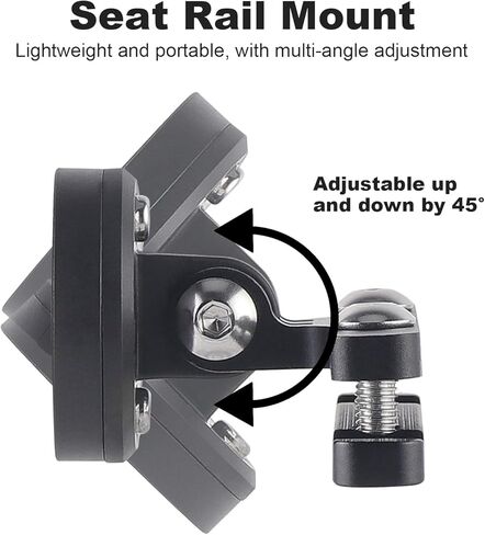 Radar Bike Seat Rail Mount Compatible with Garmin Varia RTL510 RTL515 RVR315 Rearview Radar or Tail Light in Kuwait