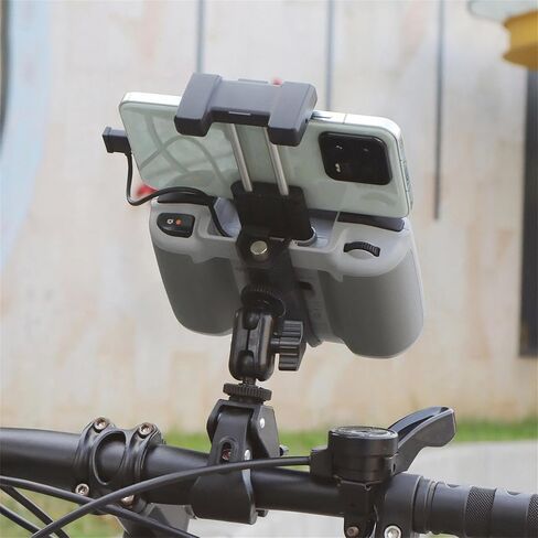 Bicycle Mount Bracket Adapter for DJI RC-N3 Mini 5 Pro Accessories, Cycling Bike Handlebar Holder Clamp Clip Base Compatible with DJI RC-N2/N1/N3 Drone Air 3 3S/Mini4 Pro/Mini 2 3 3Pro/Flip/Neo 2 Controller in Kuwait