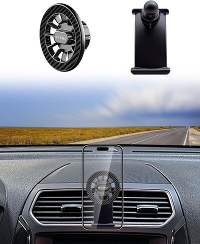 Phone Mount for Ford Explorer 2011-2018/Police Interceptor SUV 2013-2018 Accessories (Not for Explorer Sport), Magnetic Car Phone Holder for MagSafe, Strong Magnets Wireless Charger Cell Phone Base in Kuwait