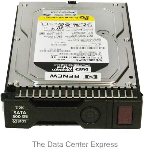 HP 500G 6G 3.5" SATA 72K Hot Plug HDD 658071-B21 658103-001 in Kuwait