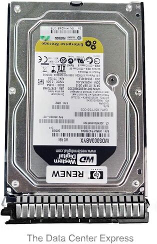 HP 500G 6G 3.5" SATA 72K Hot Plug HDD 658071-B21 658103-001 in Kuwait