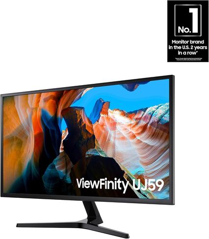شاشة Samsung U32J590 مقاس 32 بوصة بدقة 4K UHD LED-Lit (متجددة) in Kuwait