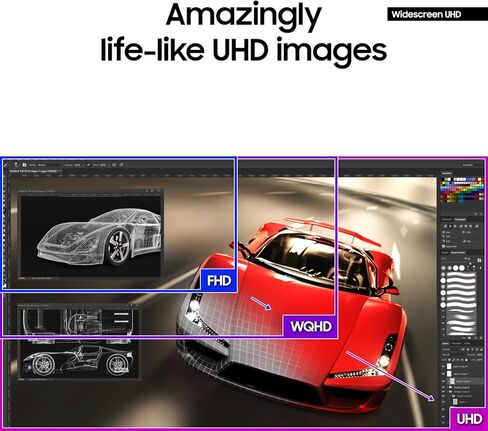 شاشة Samsung U32J590 مقاس 32 بوصة بدقة 4K UHD LED-Lit (متجددة) in Kuwait
