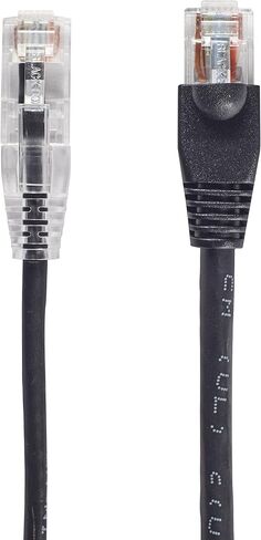 كابل توصيل إيثرنت مجدول Black Box Slim-Net Cat6 250-MHz 28-AWG in Kuwait