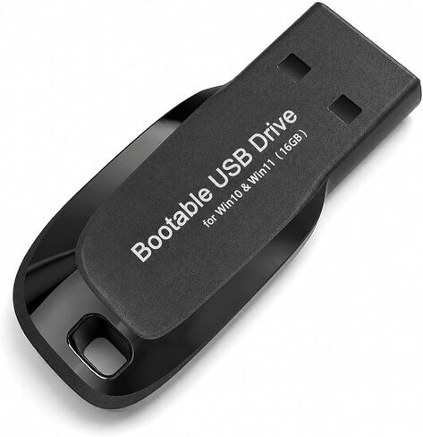 محرك أقراص فلاش USB قابل للتشغيل لنظام التشغيل Windows 11 و10 (64/32 بت)، ووسائط إعادة تثبيت واسترداد نظام التشغيل الاحترافية، ودعم UEFI/Legacy وجميع العلامات التجارية لأجهزة الكمبيوتر، وأداة تمهيد الإصلاح الشاملة مع برامج تشغيل الشبكة in Kuwait