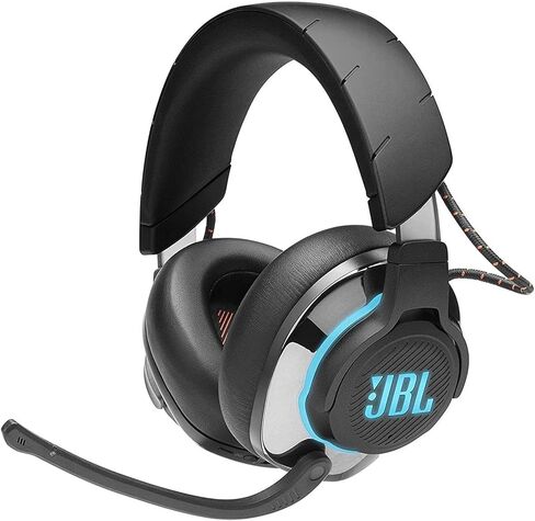 JBL Quantum 800 - سماعة ألعاب لاسلكية فوق الأذن عالية الأداء مع خاصية إلغاء الضوضاء النشطة وبلوتوث 5.0 - أسود (متجدد) in Kuwait