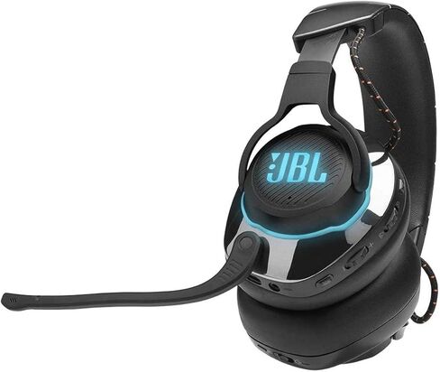 JBL Quantum 800 - سماعة ألعاب لاسلكية فوق الأذن عالية الأداء مع خاصية إلغاء الضوضاء النشطة وبلوتوث 5.0 - أسود (متجدد) in Kuwait