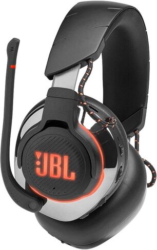 JBL Quantum 800 - سماعة ألعاب لاسلكية فوق الأذن عالية الأداء مع خاصية إلغاء الضوضاء النشطة وبلوتوث 5.0 - أسود (متجدد) in Kuwait